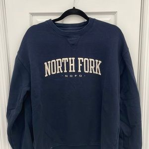Navy Blue North Fork Crewneck
